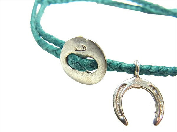 スコーシャ 未使用 Bracelet TURQUOISE 華奢 ロープ ブレスレット グリーン系【極上美品】【中古】