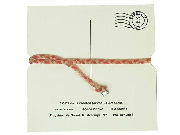 スコーシャ 未使用 Bracelet NATURAL/PINK ブレスレット ピンク系【極上美品】【中古】