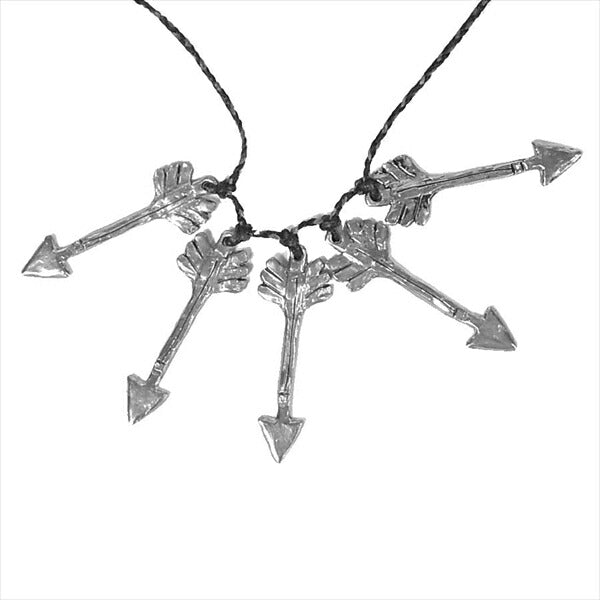 スコーシャ 未使用 Five Arrow Necklace ファイブ アロー ネックレス シルバー【極上美品】【中古】