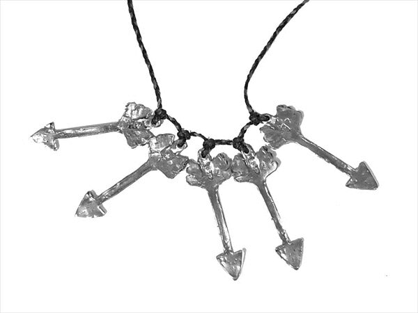 スコーシャ 未使用 Five Arrow Necklace ファイブ アロー ネックレス シルバー【極上美品】【中古】