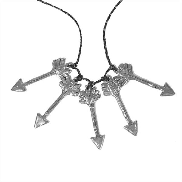 スコーシャ 未使用 Five Arrow Necklace ファイブ アロー ネックレス シルバー【極上美品】【中古】