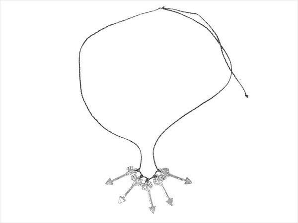 スコーシャ 未使用 Five Arrow Necklace ファイブ アロー ネックレス シルバー【極上美品】【中古】