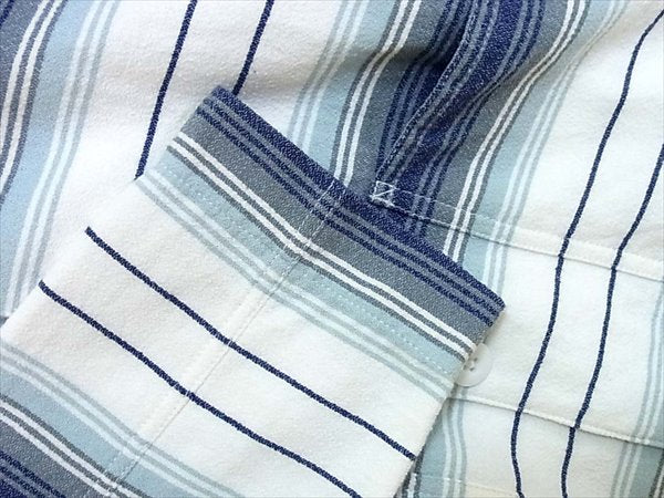 ANDFAMILYS アンドファミリー JK-1607454 SUMMER BEACH サマー ビーチ シャツ 青系 M【新古品】【未使用】【中古】