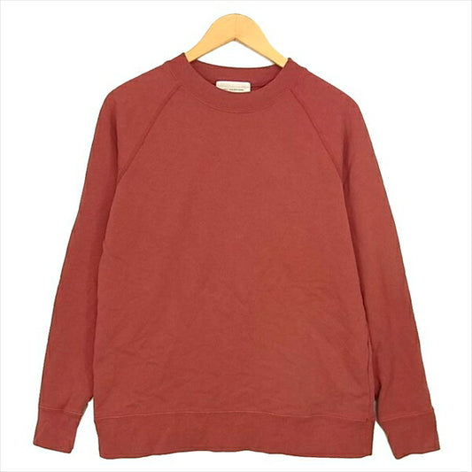 URBAN RESEARCH アーバンリサーチ 極美品 ラグラン クルーネック スウェット レッド系 38【美品】【中古】