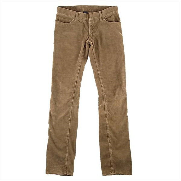 Pledge プレッジ スーパースリム コーデュロイ パンツ ブラウン系 46【中古】