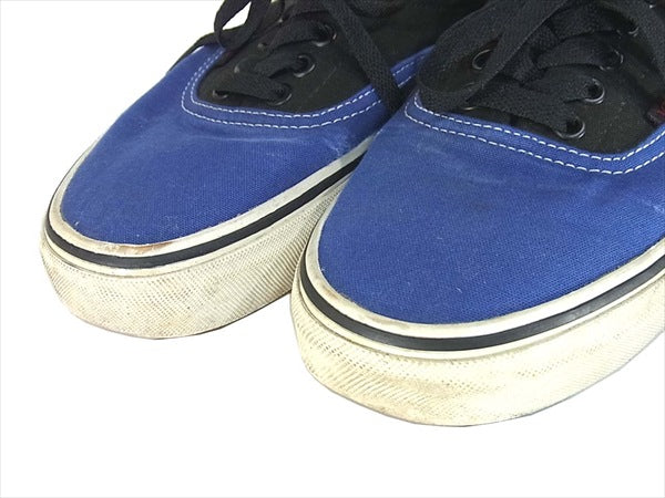 VANS バンズ バーニーズニューヨーク BARNEYS NEW YORK 別注 ERA エラ キャンバス スニーカー 青系 US9【中古】