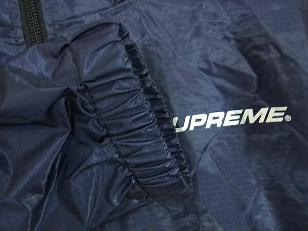 Supreme シュプリーム 17AW Packable Ripstop Pullover パッカブル リップストップ プルオーバー パーカー ネイビー系 Ｓ【中古】