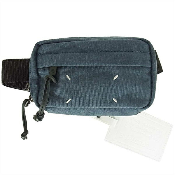 MAISON MARGIELA メゾンマルジェラ 20SS S55WB0014PR253T8013 クロス ボディ バッグ ウェストポーチ ネイビー系 表記無し【新古品】【未使用】【中古】