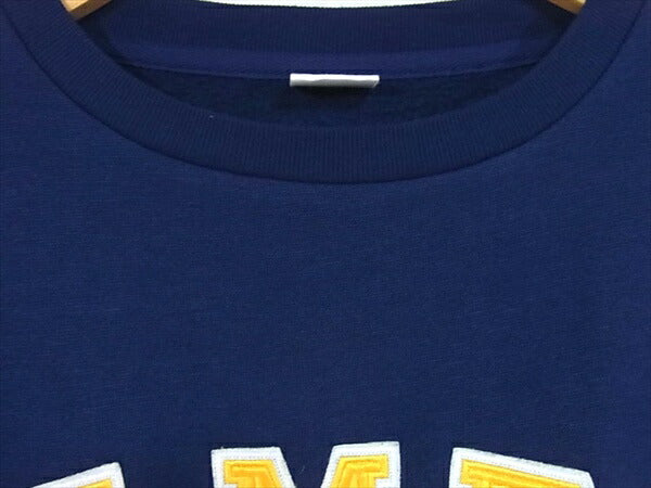 Champion チャンピオン CW-Q003 クルー ネック レディース スウェット ネイビー系 M【美品】【中古】