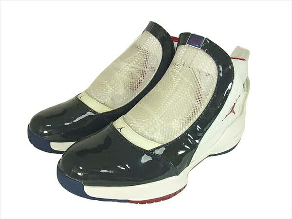 NIKE ナイキ 観賞用 未使用品 Air Jordan 19 307546 161 28cm スニーカー ホワイト系 US10【極上美品】【中古】