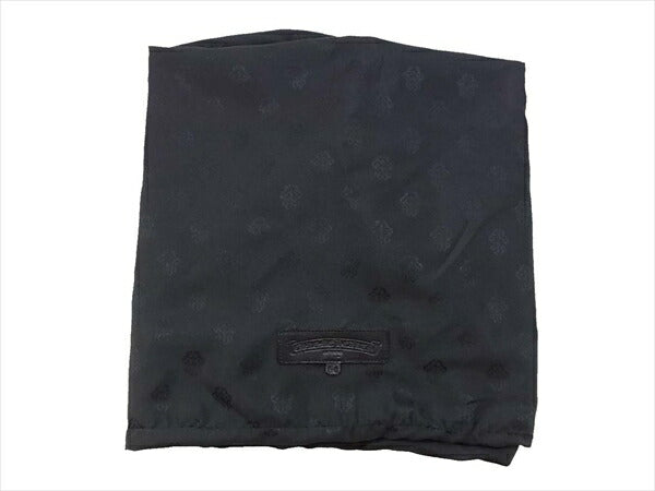 CHROME HEARTS クロムハーツ（原本有） 国内正規店原本付属 GILLES CEME CRS セメタリー クロス パッチ ボストン バッグ ブラック系【美品】【中古】