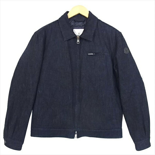 MONCLER モンクレール 国内正規品 DAGNAUX ダニョー デニム ダウンジャケット インディゴブルー系 1【中古】
