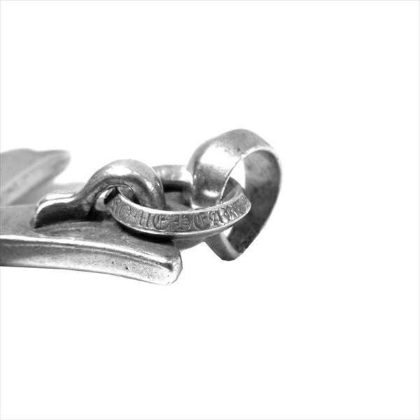 CHROME HEARTS クロムハーツ（原本無） CH CRS LG W BALE ラージ CHクロス Wベイル ネックレス トップ ペンダントトップ シルバー【中古】