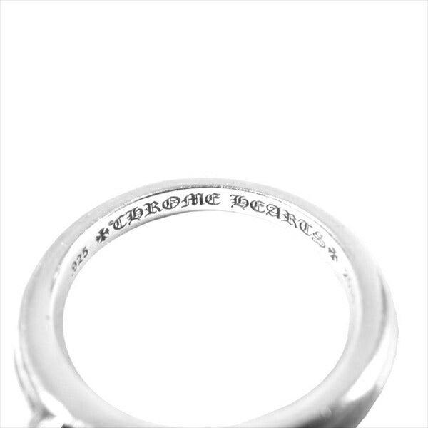 CHROME HEARTS クロムハーツ（原本有） 国内正規店原本付属 BABY CLSC DGGR P/DMND ベイビー クラシック ダガー リング パヴェダイヤ シルバー 14号程度【中古】