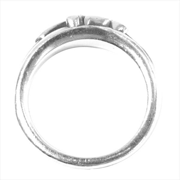 CHROME HEARTS クロムハーツ（原本有） 国内正規店原本付属 BABY CLSC DGGR P/DMND ベイビー クラシック ダガー リング パヴェダイヤ シルバー 14号程度【中古】