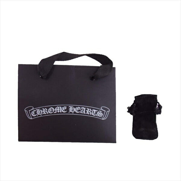 CHROME HEARTS クロムハーツ（原本有） 国内正規店原本付属 BABY CLSC DGGR P/DMND ベイビー クラシック ダガー リング パヴェダイヤ シルバー 14号程度【中古】