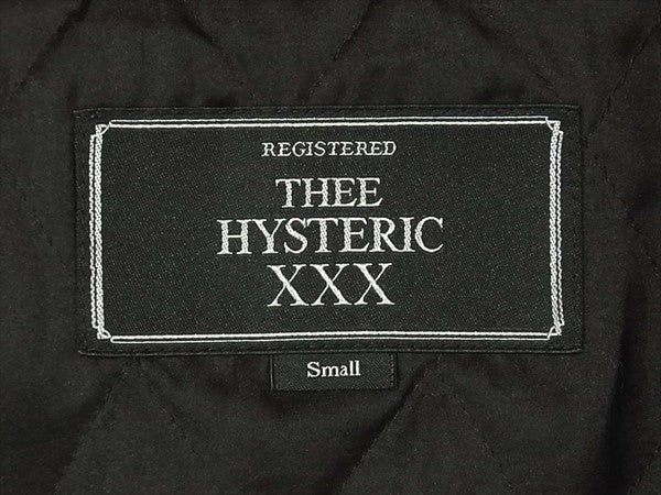 HYSTERIC GLAMOUR ヒステリックグラマー XXX THE REAPER WING 0661AB02 刺繍 スーベニア ジャケット ブラック系 S【中古】