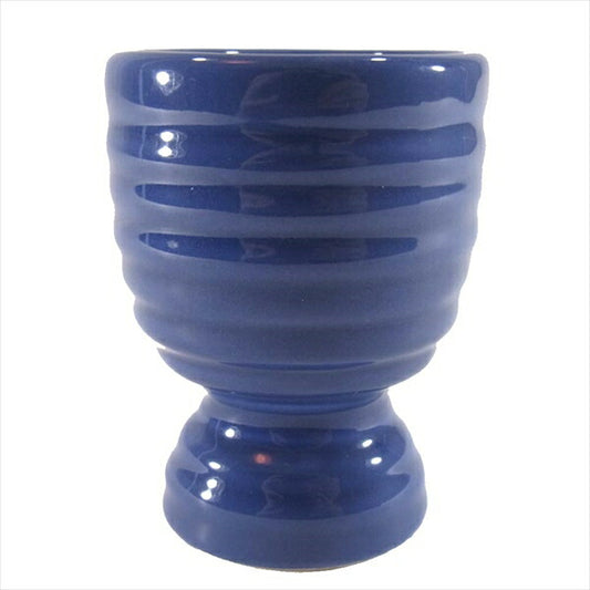 バウアーポッタリー Egg Cup エッグ カップ レディース ブルー系【美品】【中古】