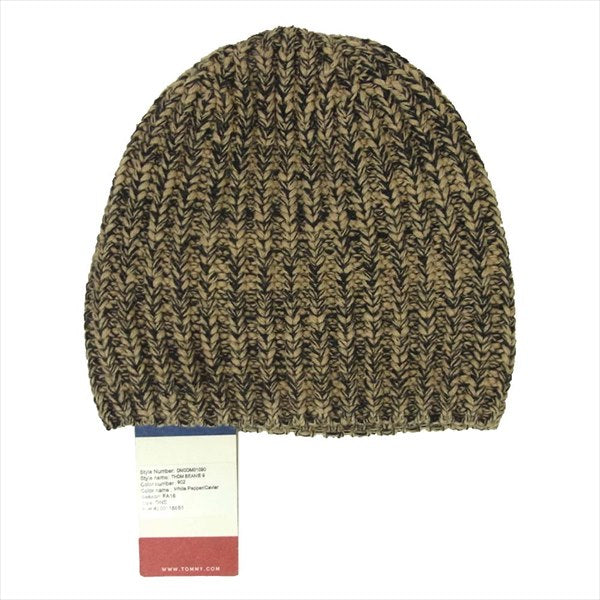 TOMMY トミー THDM BEANIE 9 コットン ウール ビーニー ニットキャップ マルチカラー系【新古品】【未使用】【中古】