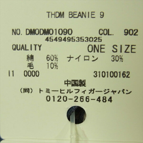 TOMMY トミー THDM BEANIE 9 コットン ウール ビーニー ニットキャップ マルチカラー系【新古品】【未使用】【中古】