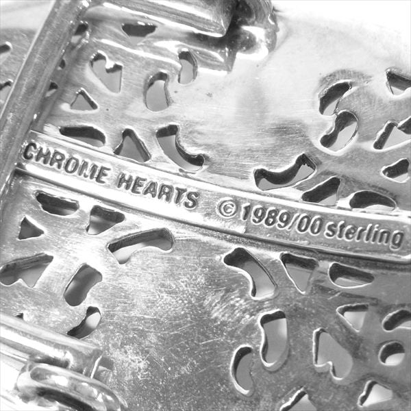 CHROME HEARTS クロムハーツ（原本無） BUCKL OVAL CROSS1.0 クラシック オーバル クロス バックル その他アクセサリー シルバー【中古】