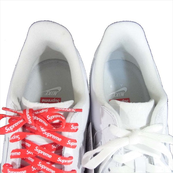 Supreme シュプリーム × NIKE ナイキ 20SS CU9225-100 AIR FORCE 1 LOW エアフォース 1 US11.5 スニーカー ホワイト系 29.5cm【新古品】【未使用】【中古】