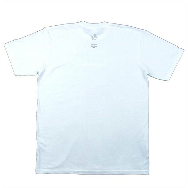 Supreme シュプリーム × 村上隆 COVID-19 Relief Box Logo Tee レリーフ ボックスロゴ Tシャツ ホワイト系 M【新古品】【未使用】【中古】