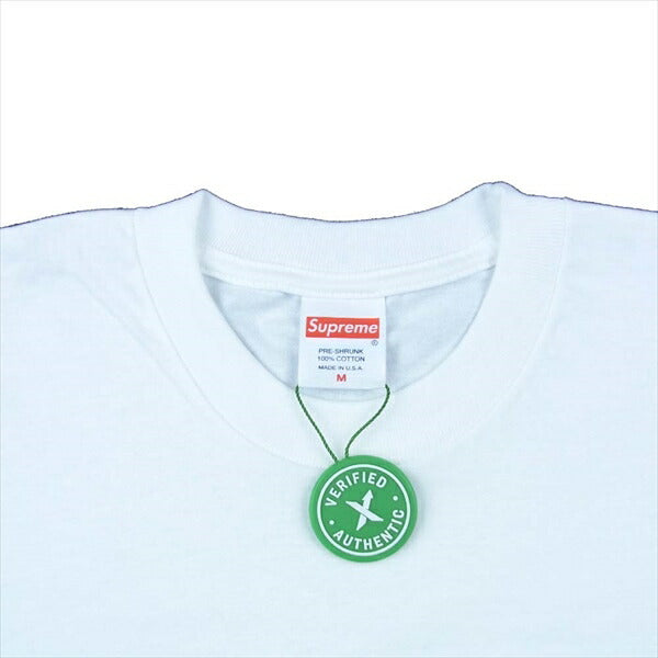 Supreme シュプリーム × 村上隆 COVID-19 Relief Box Logo Tee レリーフ ボックスロゴ Tシャツ ホワイト系 M【新古品】【未使用】【中古】