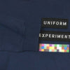 uniform experiment ユニフォームエクスペリメント WAPPEN CREW NECK SWEAT スウェット 紺系 2【中古】