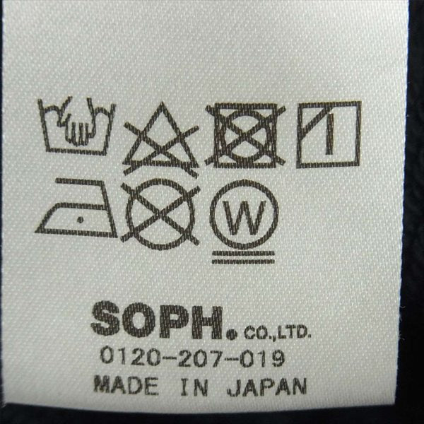 uniform experiment ユニフォームエクスペリメント WAPPEN CREW NECK SWEAT スウェット 紺系 2【中古】