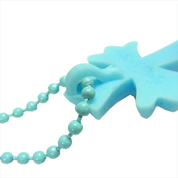 CHROME HEARTS クロムハーツ（原本無） 青山20周年記念 St.Barth RUBBER CH CRS SML ラバー スモール CH クロス シリコン 水色系【美品】【中古】