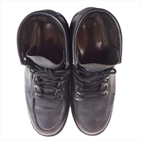 RED WING レッドウィング 8130 アイリッシュ セッター メンズ USA製 ワークブーツ ブラック系 8D【中古】