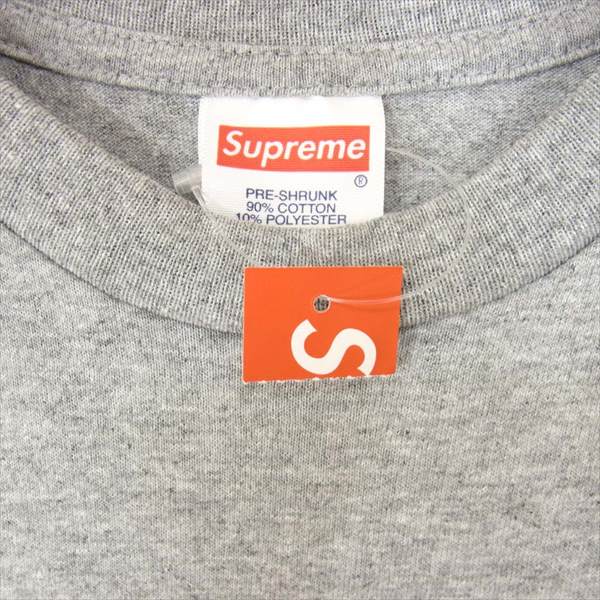 Supreme シュプリーム 19SS Riders Tee ライダース プリント 半袖 コットン アメリカ製 グレー系 Ｓ【新古品】【未使用】【中古】