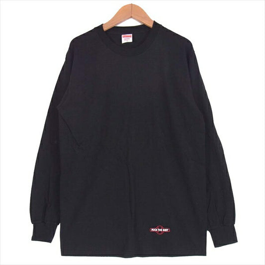 Supreme シュプリーム 未使用 17AW Independent Fuck The Rest LS Tee ブラック系 S【極上美品】【中古】