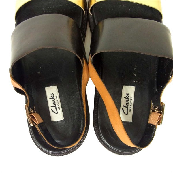 Clarks クラークス 26108581 Zena Mae sandals ゼナメイ レディース サンダル ブラウン系 UK5D【中古】