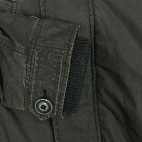 Johnbull ジョンブル 16475SHK N-3B ミリタリー ファー フード ジャケット ブラック系 Ｓ【中古】