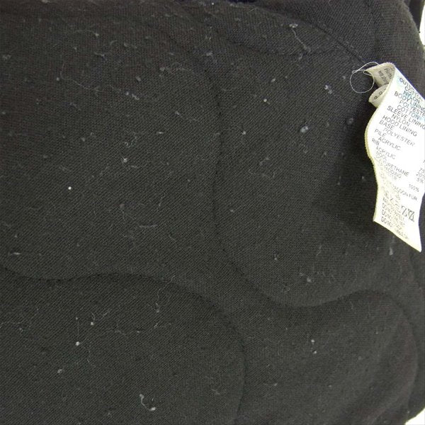 Johnbull ジョンブル 16475SHK N-3B ミリタリー ファー フード ジャケット ブラック系 Ｓ【中古】