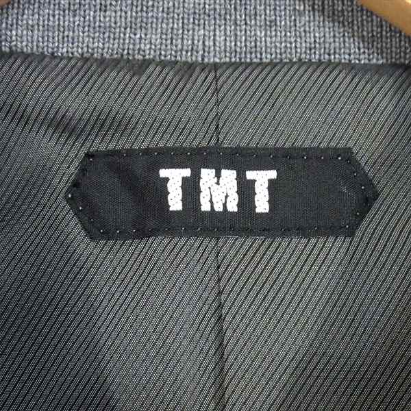 TMT ティーエムティー TJK-F1612  コットンブルゾン 日本製 無地 コットン ブルゾン グレー系 S【美品】【中古】