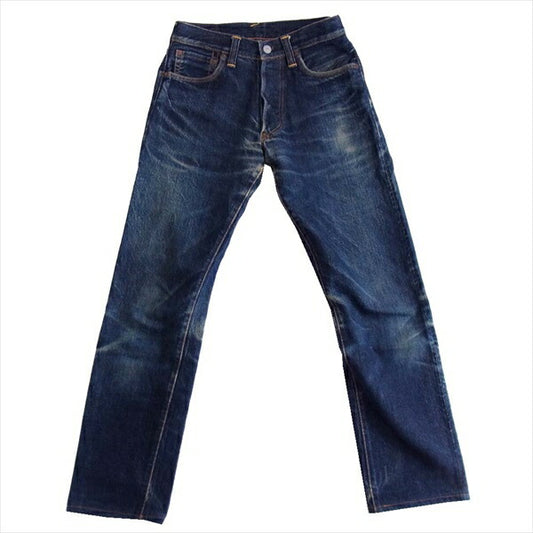 EVISU エヴィス 2000 No.1 SPECIAL カモメ セルビッチ 裏リベット デニム パンツ インディゴブルー系 29【中古】