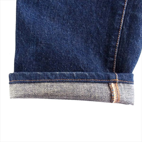 EVISU エヴィス 2000 No.1 SPECIAL カモメ セルビッチ 裏リベット デニム パンツ インディゴブルー系 29【中古】