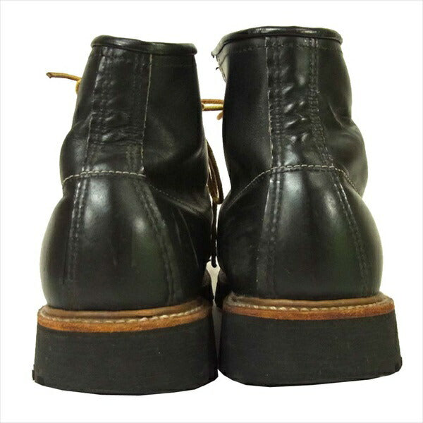 RED WING レッドウィング 8176 四角犬タグ 90s ビブラムソール モックトゥ ブーツ モックトゥブーツ ブラック系 ブラック系 US8D【中古】