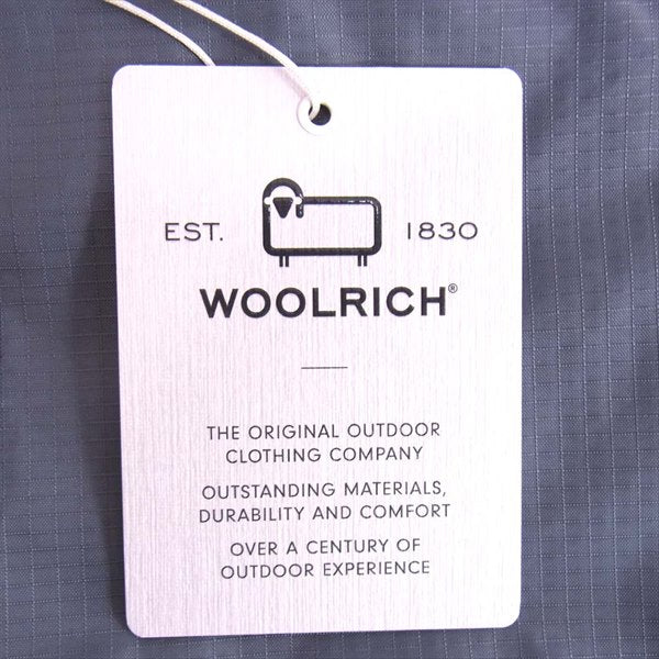 WOOLRICH ウールリッチ ナイロン デイパック リュック グレー×赤 F【新古品】【未使用】【中古】