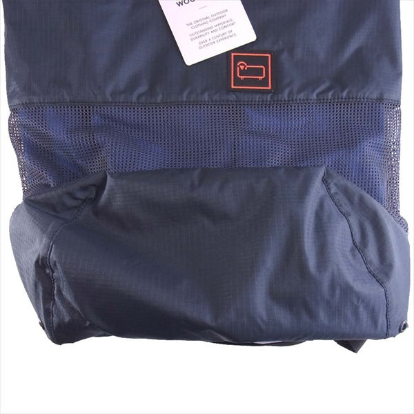 WOOLRICH ウールリッチ ナイロン デイパック リュック バックパック グレー×ブルー F【新古品】【未使用】【中古】
