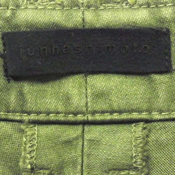 junhashimoto ジュンハシモト CARGO PANTS カーゴ パンツ 綿100% 日本製 カーゴパンツ カーキ(オリーブグリーン)系 カーキ(オリーブグリーン)系 3【中古】