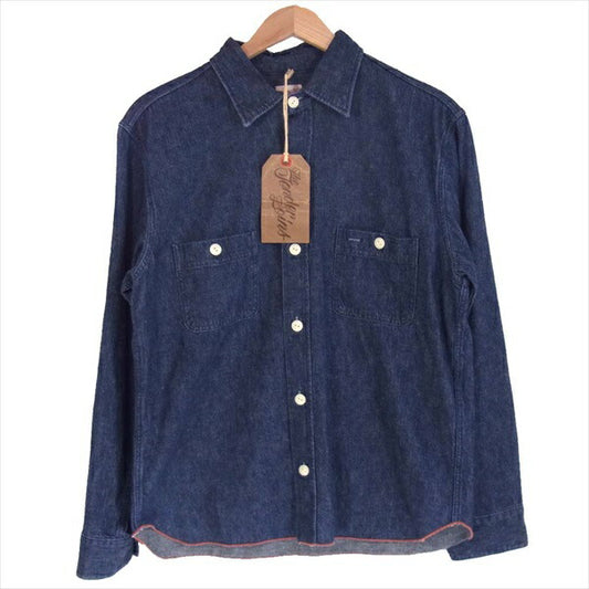 TENDERLOIN テンダーロイン T-DENIM WORK SHT デニム ワーク 長袖 シャツ デニムシャツ インディゴブルー系 インディゴブルー系 M【極上美品】【中古】