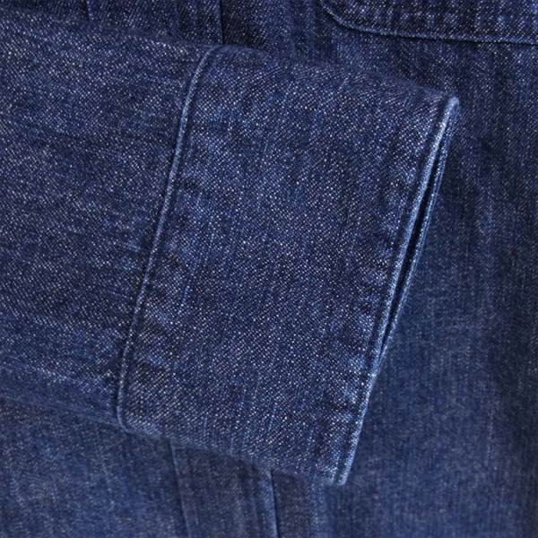 TENDERLOIN テンダーロイン T-DENIM WORK SHT デニム ワーク 長袖 シャツ デニムシャツ インディゴブルー系 インディゴブルー系 M【極上美品】【中古】