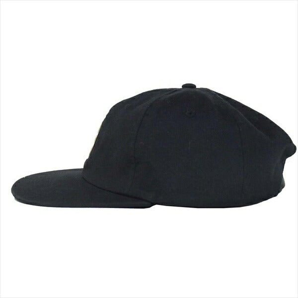 Supreme シュプリーム 19AW CHINO TWILL GEL S LOGO 6-PANEL チノ ツイル ジェル Sロゴ 6パネル ブラック系【美品】【中古】