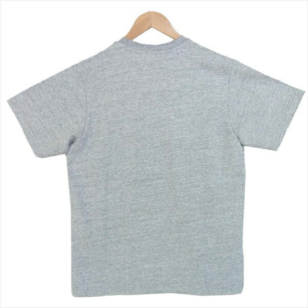 Supreme シュプリーム 未使用 S/S Pocket Tee 半袖 ポケット 半袖Tシャツ コットン ロゴ刺繍 グレー系 S【極上美品】【中古】