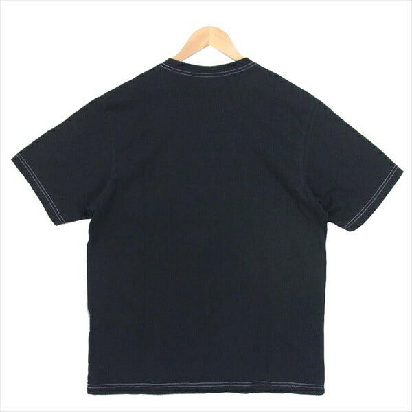 Supreme シュプリーム 国内納品書付 20SS Contrast Stitch Pocket Tee コントラスト ステッチ ポケット ブラック系 S【新古品】【未使用】【中古】