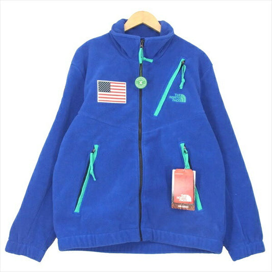 Supreme シュプリーム × ノースフェイス the north face 17SS NL01703I トランス アンタークティカ フリース ジャケット ブルー系 L【新古品】【未使用】【中古】